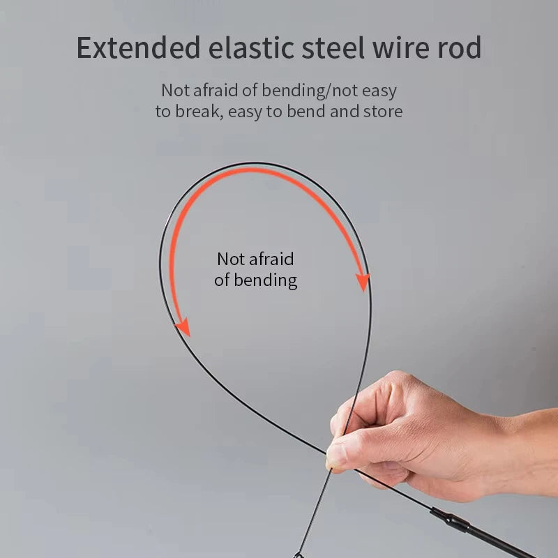 Cat playing with the hands-free suction cup feather wand